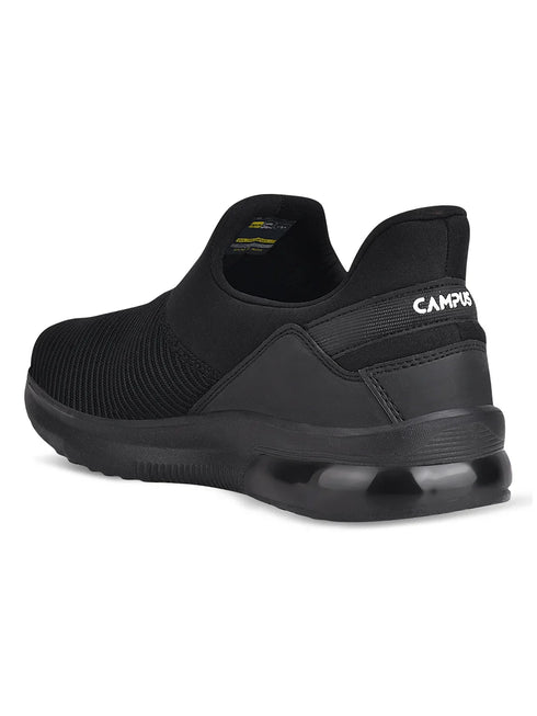 ROCKEE PRO Black Men's Walking Shoes