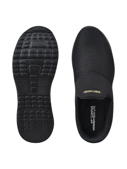 ROCKEE Black Men's Running Shoes