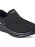 ROCKEE Black Men's Running Shoes