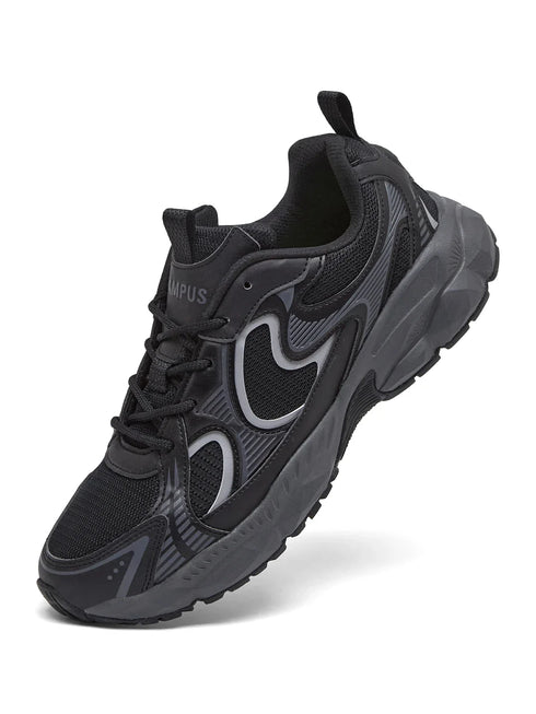 ROVERO Black Men's Sneakers