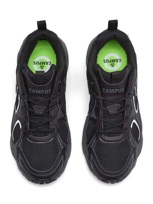 ROVERO Black Men's Sneakers