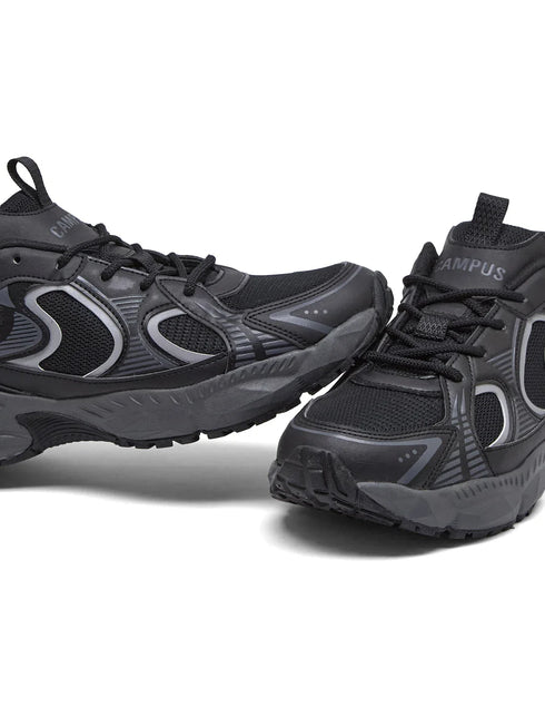 ROVERO Black Men's Sneakers