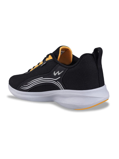 RUSH Black Men's Running Shoes