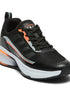 RUSTIK Black Men's Running Shoes