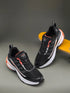 RUSTIK Black Men's Running Shoes
