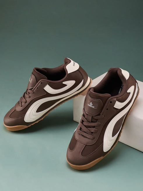 RUSTLE Brown Men's Sneakers