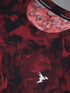 Men Abstract Print Slim Fit Crew Neck T-shirt with TECHNO COOL+