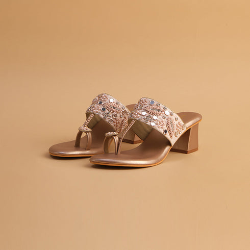 Rimini Embroidered Heels