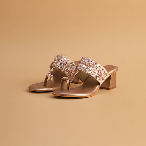 Rimini Embroidered Heels