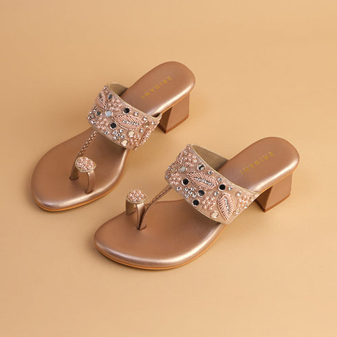 Rimini Embroidered Heels