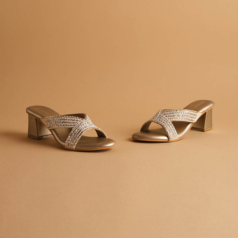 Roisin Embroidered Heels