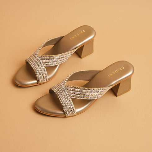 Roisin Embroidered Heels