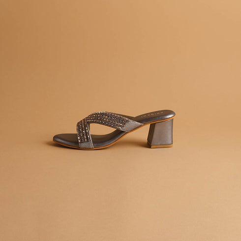 Roisin Embroidered Heels