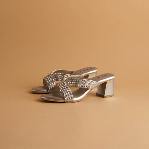 Roisin Embroidered Heels