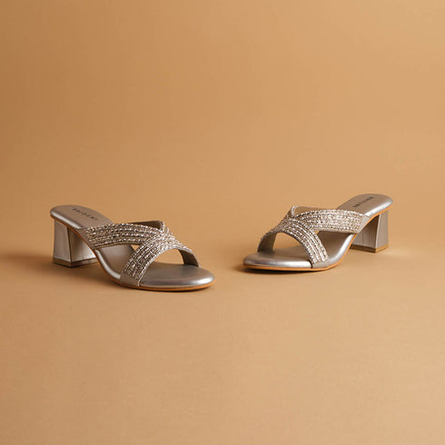 Roisin Embroidered Heels