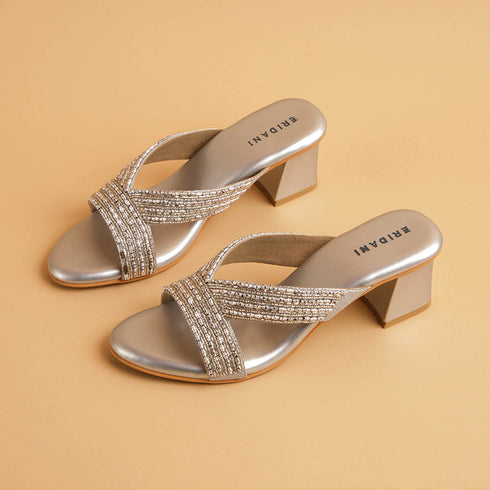 Roisin Embroidered Heels