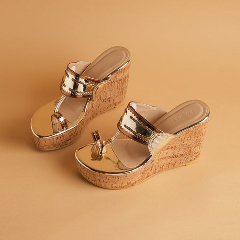 Rosa Kolhapuri Wedges