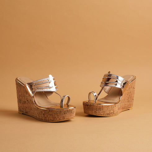 Rosa Kolhapuri Wedges