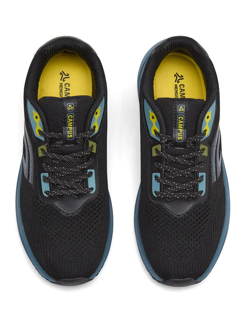 SAFEX Black Men's Running Shoes