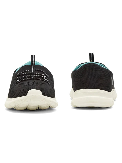 SAFFRON Black Women's Walking Shoes