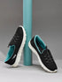 SAFFRON Black Women's Walking Shoes