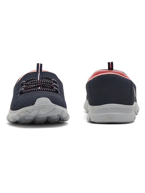 SAFFRON Navy Women's Walking Shoes