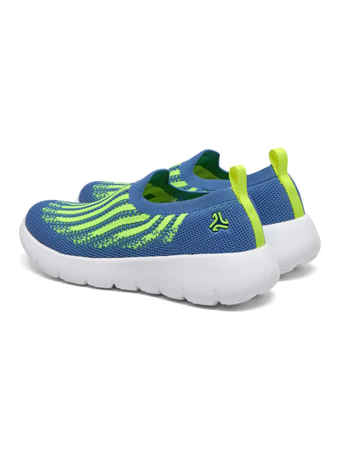 SAGE K Blue Kids Walking Shoes