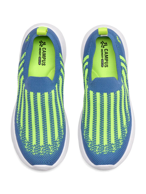 SAGE K Blue Kids Walking Shoes