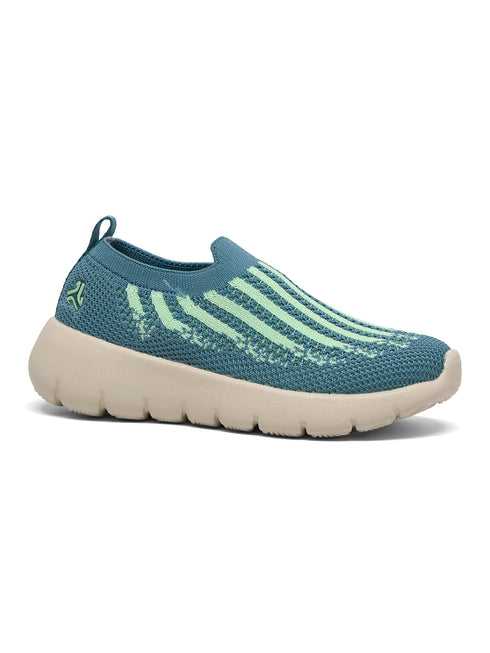 SAGE K Blue Kids Walking Shoes