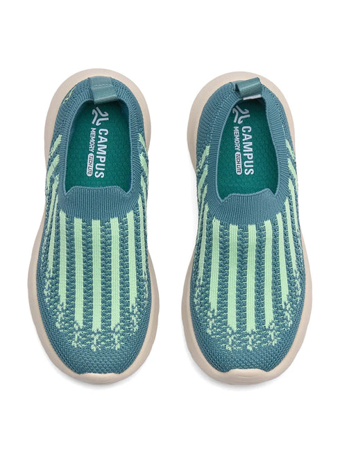 SAGE K Blue Kids Walking Shoes
