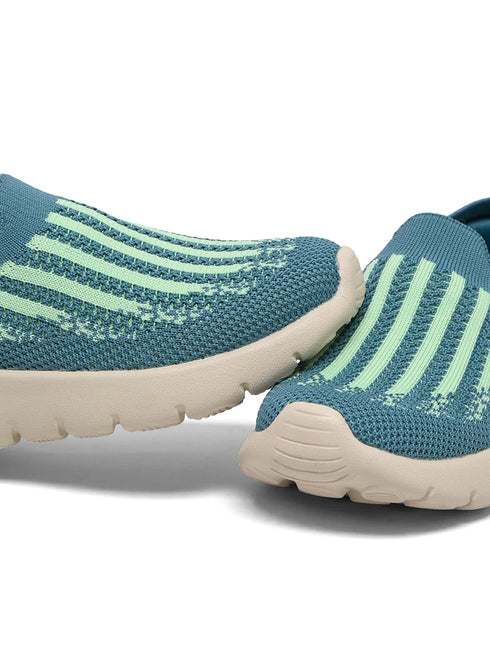 SAGE K Blue Kids Walking Shoes
