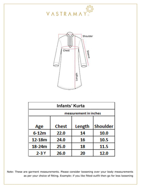 Sishu Boy's Black Chikankari Pure Cotton Kurta