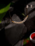 Gold Plated AD Studded Elegant Mangalsutra Pendant Earrings Set