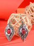Silver Toned Combo Of 2 Quirky Oxidised Earrings