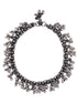 Set Of 2 Oxidised Silver Plated Payal Anklet