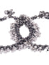 Set Of 2 Oxidised Silver Plated Payal Anklet