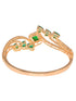 Gold plated Green AD studded handcrafted stylish Bracelet for Women & Girls