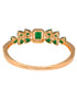 Gold plated Green AD studded handcrafted stylish Bracelet for Women & Girls