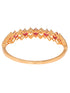 Gold plated Blue AD studded handcrafted stylish Bracelet for Women & Girls