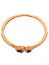 Gold plated Blue AD Handcrafted Bracelet for Women & Girls