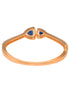 Gold plated Blue AD Handcrafted Bracelet for Women & Girls