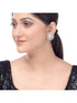 Sun shaped exquisite design pearl studs