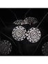 White Rhodium plated AD studded handcrafted Ear rings for girls & women