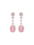 Gulabi drop earrings, handcrafted
