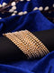 Set Of 12 Gold Plated & Pearl Studded Bangles