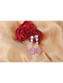 Gulabi drop earrings, handcrafted