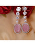 Gulabi drop earrings, handcrafted
