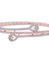Rose Gold plated AD studded Stylish Modern Handcrafted Bracelet for Women & Girls