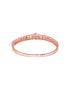 Rose Gold plated AD studded Floral design Bracelet for Women & Girls