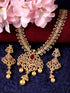 Gold Plated Traditional Multi Necklace Earrings